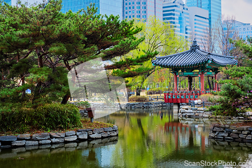 Image of Yeouido Park in Seoul, Korea