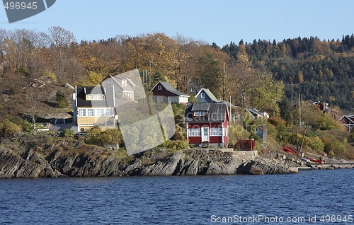 Image of Cottage near the sea. 