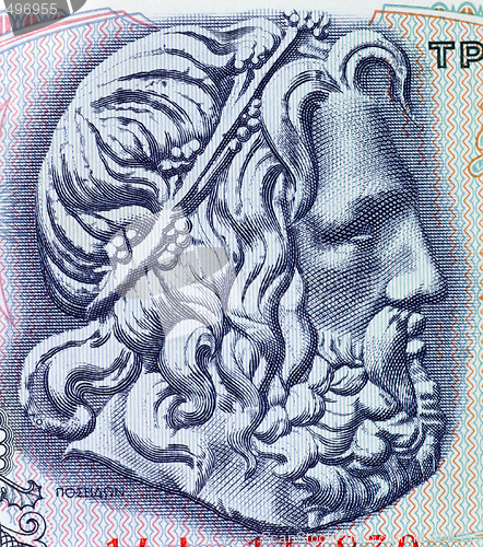 Image of Poseidon, Greek God of the Sea