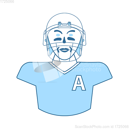 Image of American Football Player Icon