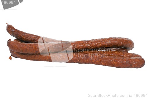 Image of Thin dry-smoked pork sausage