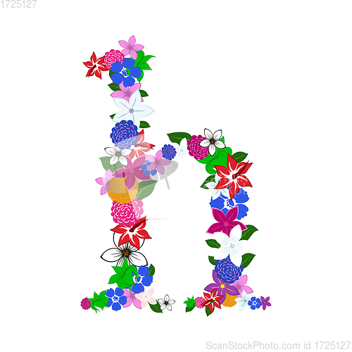 Image of Floral Alphabet Letter