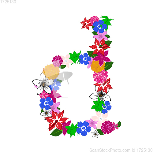 Image of Floral Alphabet Letter