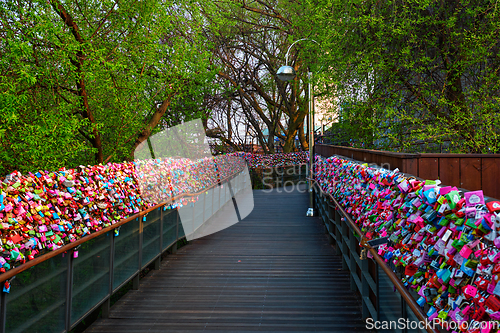 Image of Love Locks at Namsan Seoul Tower