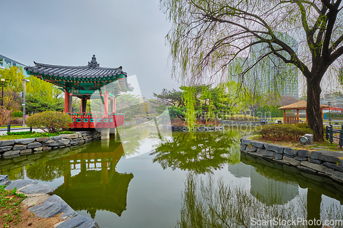 Image of Yeouido Park in Seoul, Korea