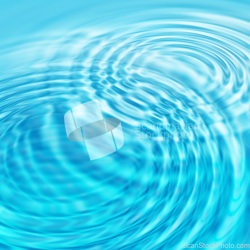 Image of Abstract water background with circles ripples