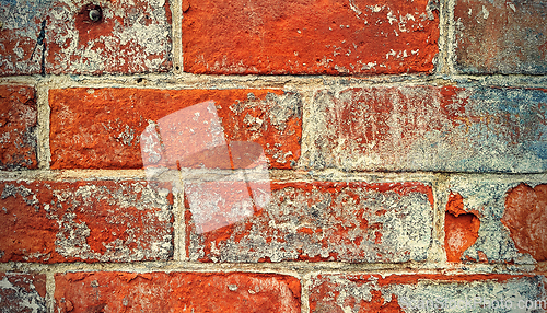 Image of Texture of old brick wall