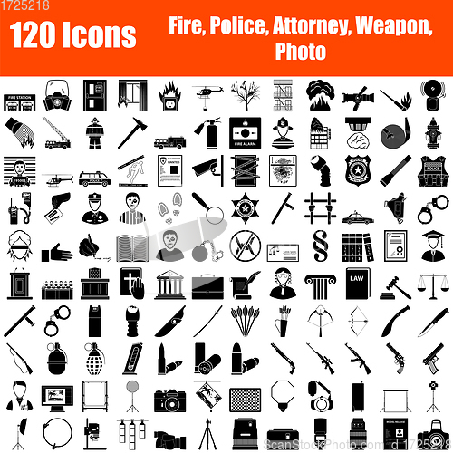 Image of Set of 120 Icons