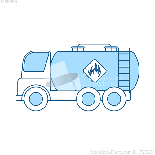 Image of Fuel Tank Truck Icon
