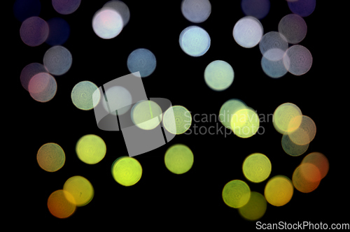Image of colorful dots pattern