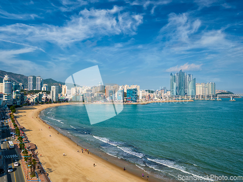 Image of Gwangalli Beach in Busan, South Korea