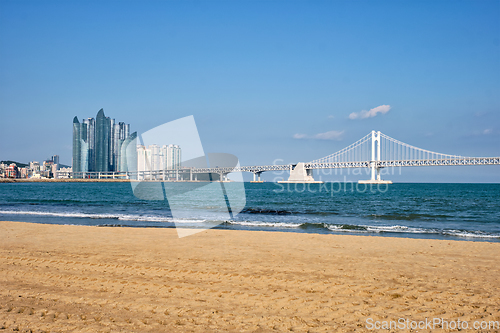 Image of Gwangalli Beach in Busan, South Korea