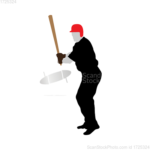Image of baseball silhouette