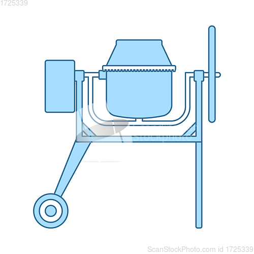 Image of Icon Of Concrete Mixer