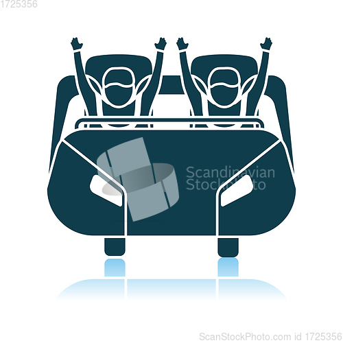 Image of Roller Coaster Cart Icon