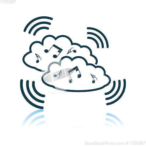 Image of Music Cloud Icon