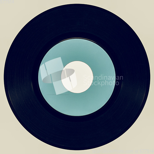 Image of Vintage looking Record