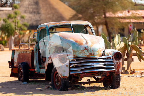 Image of Abandoned cars in Solitaire, Namibia Africa