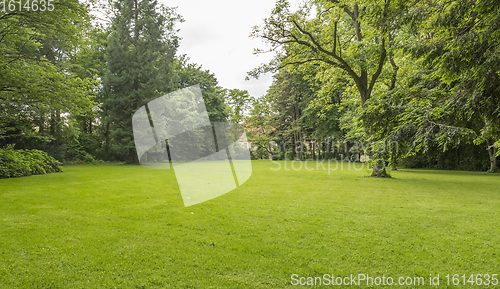 Image of idyllic park scenery