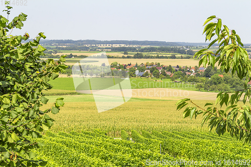 Image of rural aerial scenery in Hohenlohe