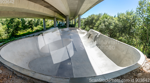 Image of Concrete skate park