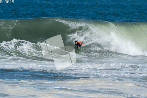 Image of Bodyboarder in action