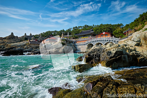 Image of Haedong Yonggungsa Temple. Busan, South Korea