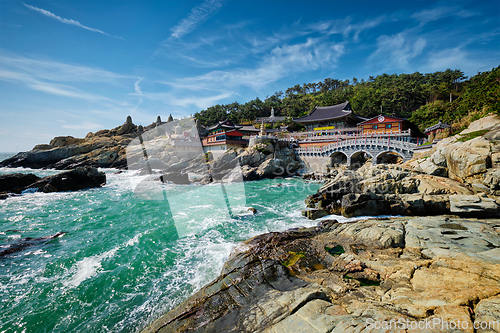 Image of Haedong Yonggungsa Temple. Busan, South Korea