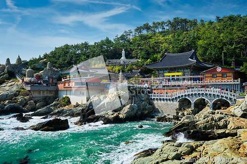 Image of Haedong Yonggungsa Temple. Busan, South Korea