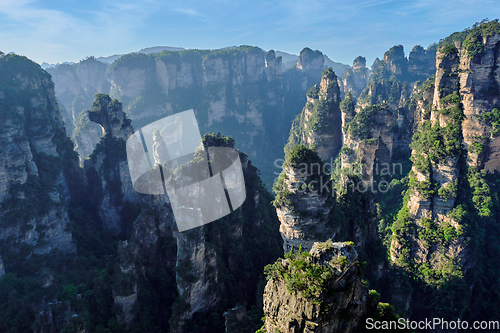 Image of Zhangjiajie mountains, China