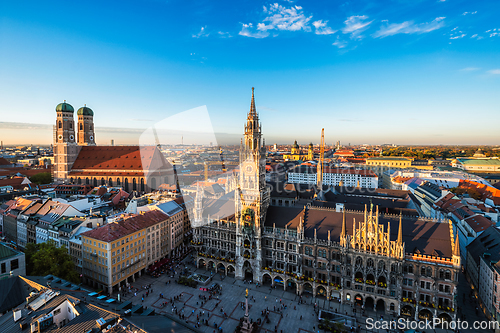 Image of Aerial view of Munich, Germany