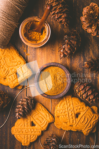 Image of Spice mixture for gingerbread cookies - Christmas baking