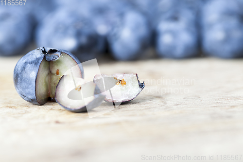 Image of ripe blueberry