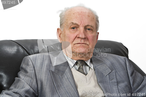 Image of Portrait of a senior