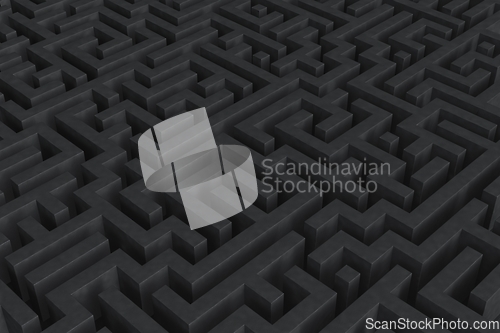 Image of Abstract labyrinth background