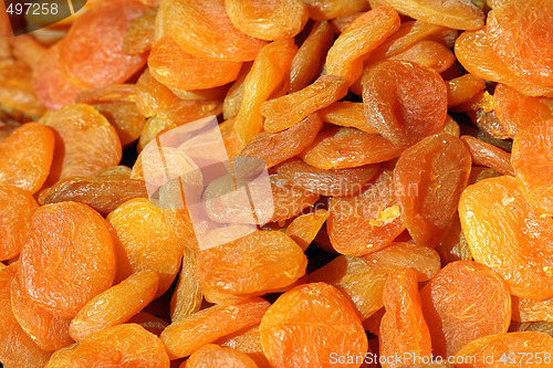 Image of Dried apricot background