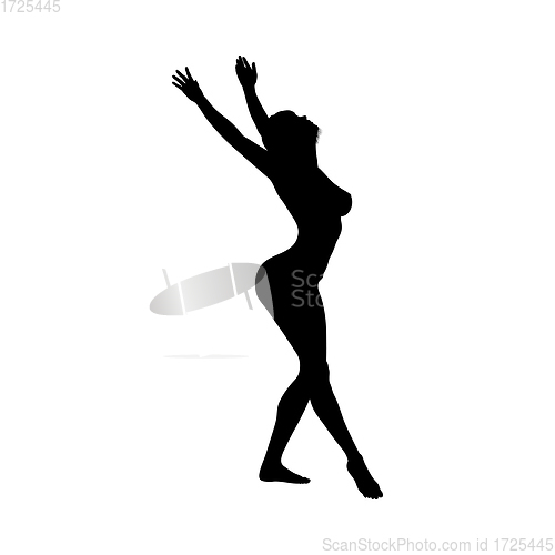 Image of Naked sexy girls silhouette