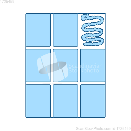 Image of Wall Tiles Icon