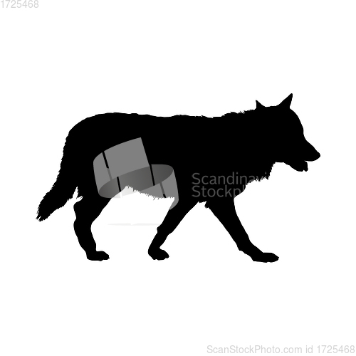 Image of Wolf Silhouette