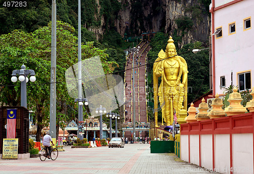 Image of Batu Caves entrance