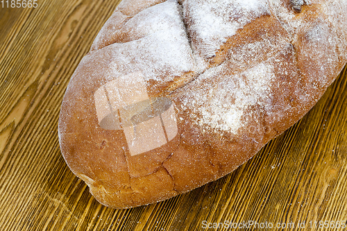 Image of fresh loaf rye bread