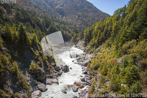 Image of Rocky River or stream in the Himalayas