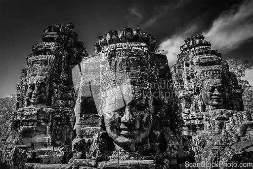 Image of Faces of Bayon temple, Angkor, Cambodia