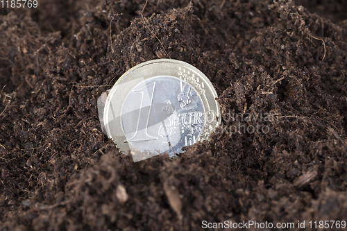Image of coin one euro