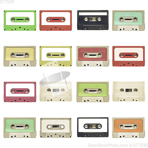 Image of Vintage looking Tape cassette