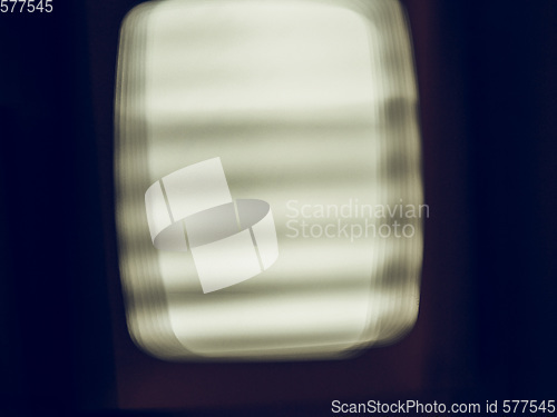 Image of Vintage looking Flickering screen