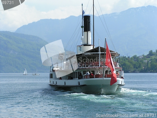 Image of Paddle steamer