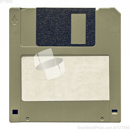 Image of Vintage looking Floppy disk