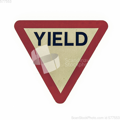 Image of Vintage looking Yield