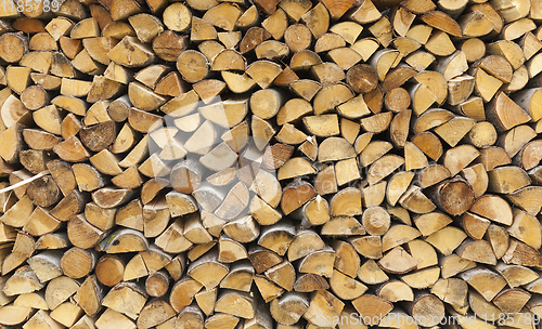 Image of row logs